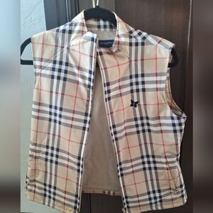Burberry Plaid Vest